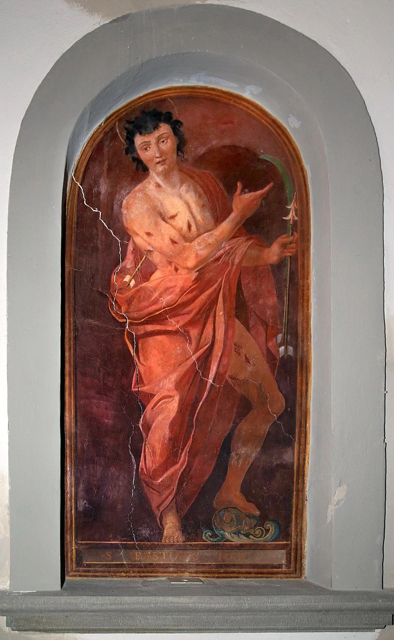 Montespertoli, tenuta di Corfecciano - Urbana, Firenze, san Sebastiano